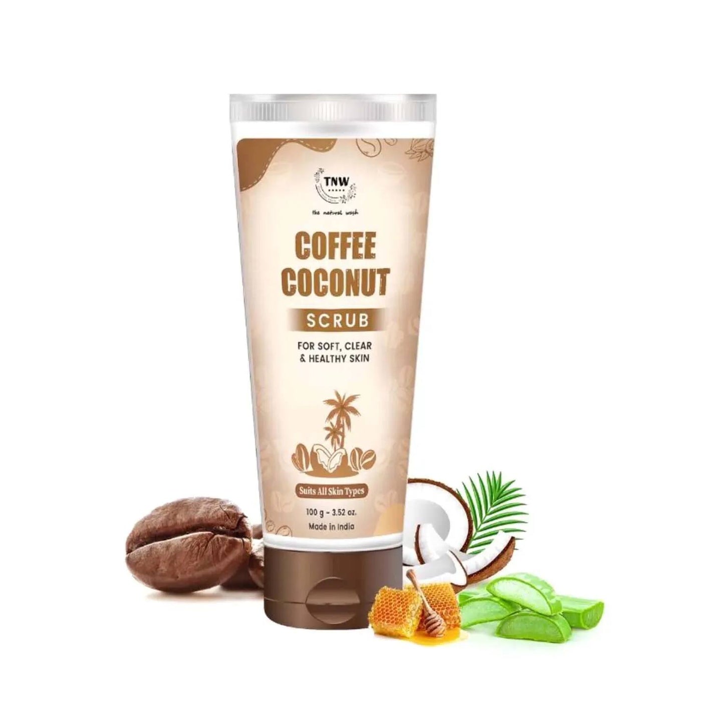 TNW The Natural Wash Coffee Coconut Scrub (125g)