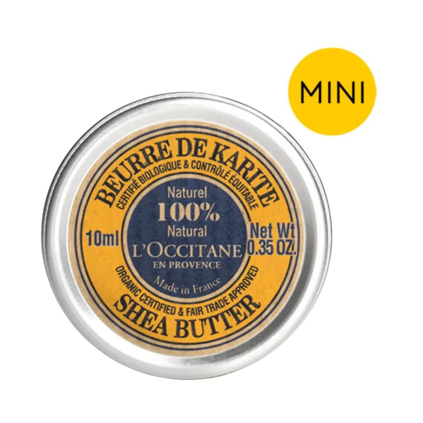 L'occitane Organic-Certified Pure Shea Butter - (10ml)