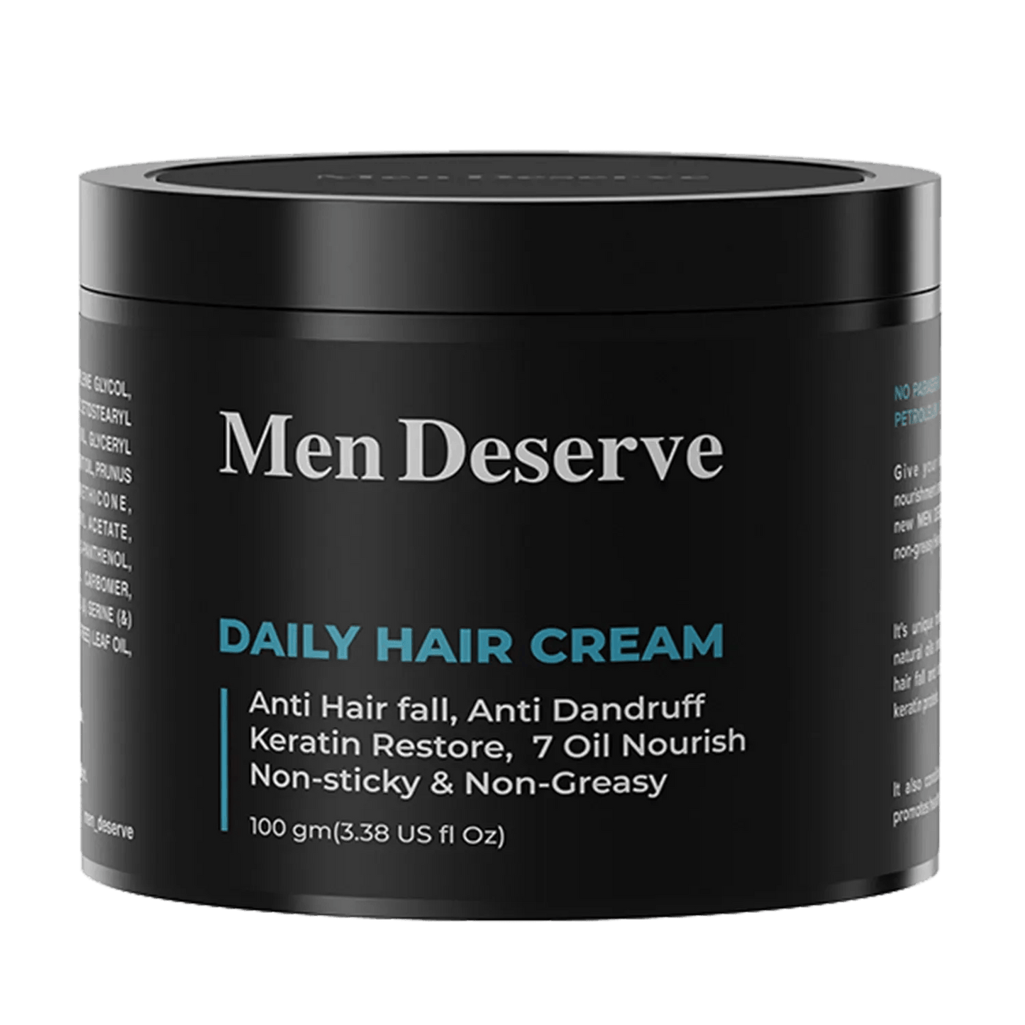 Men Deserve Daily Hair Cream 7 Oil Nourish (100 g) Combo