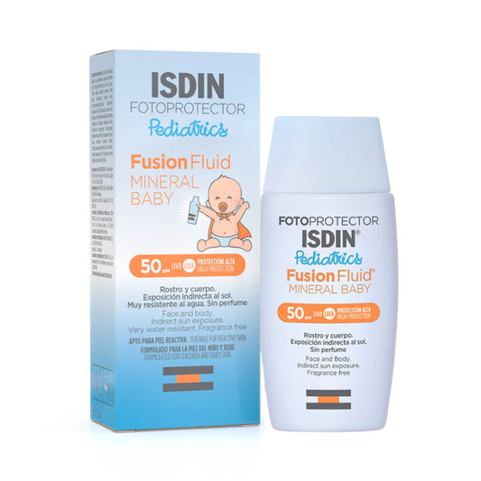 ISDIN Fotoprotector Isdin Pediatrics Fusion Fluid Mineral Baby SPF 50 (50 ml)