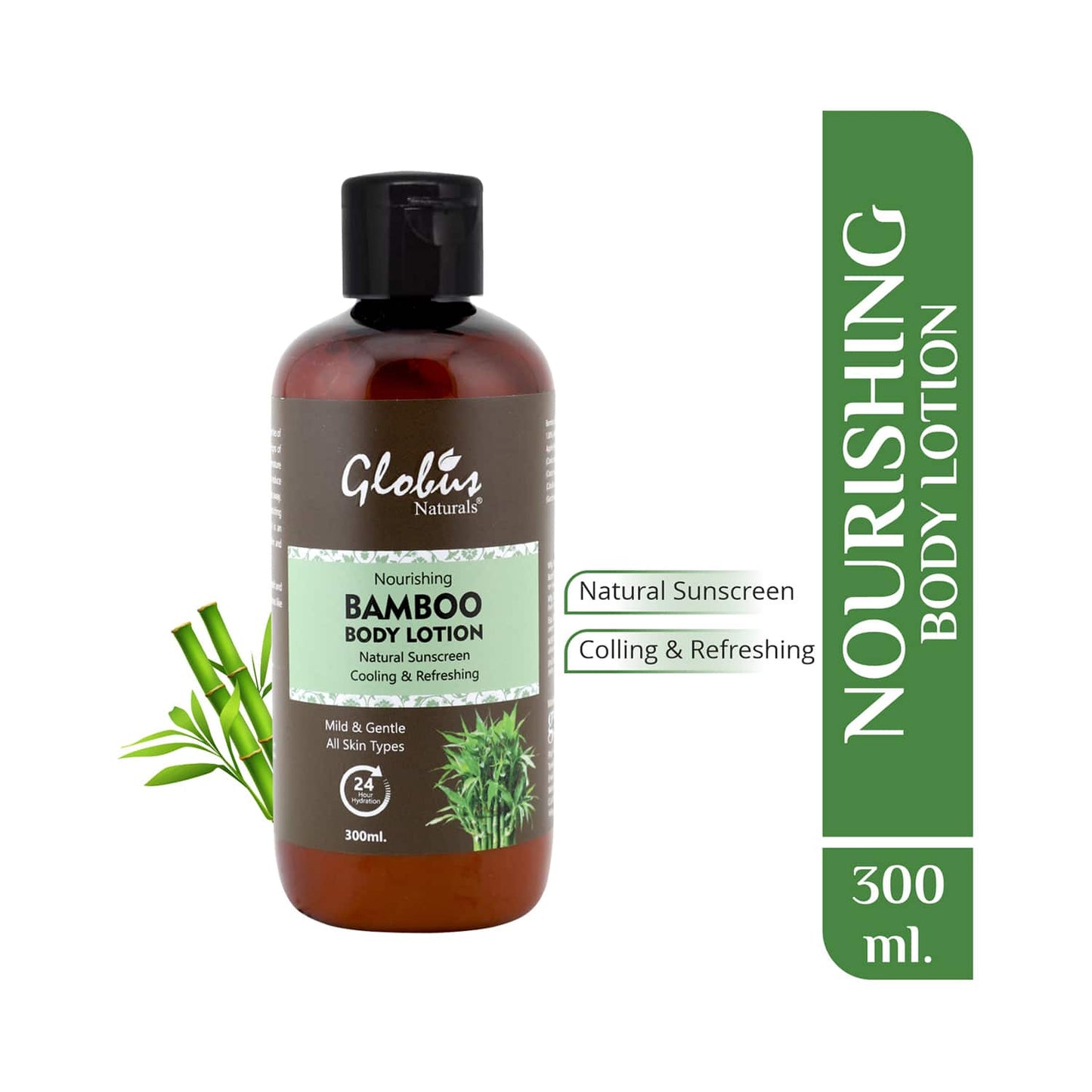 Globus Naturals Nourishing Bamboo Body Lotion (300ml)