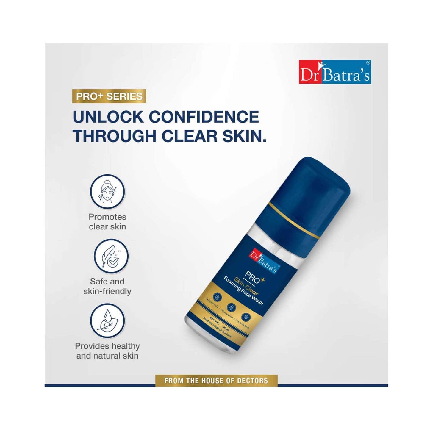 Dr Batra's Pro Skin Clear Foaming Face Wash (100ml)