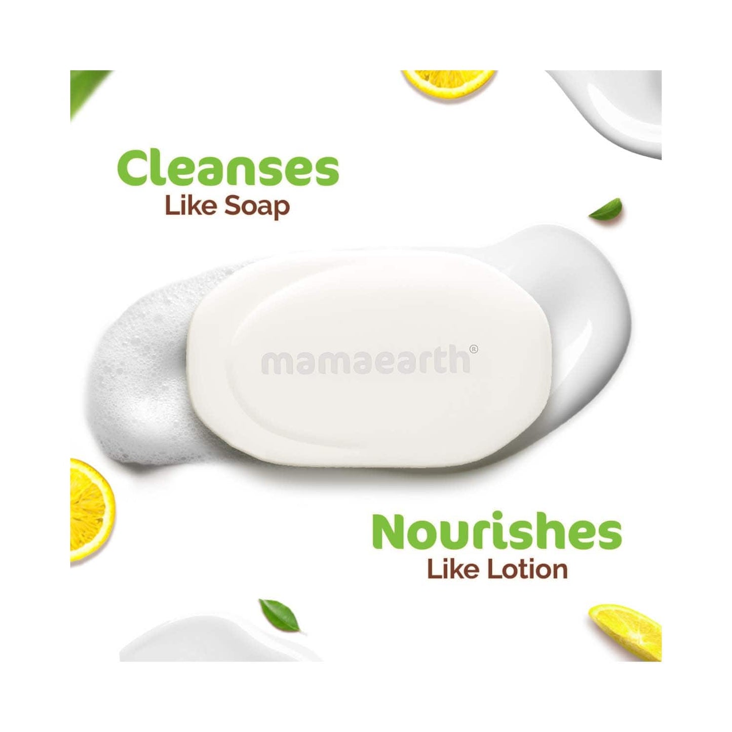 Mamaearth Vitamin C Moisturizing Lotion Soap - (4 pcs)