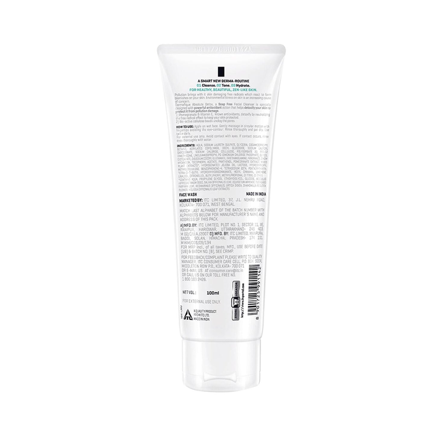 Dermafique Absolute Detox Facial Cleanser (100ml)