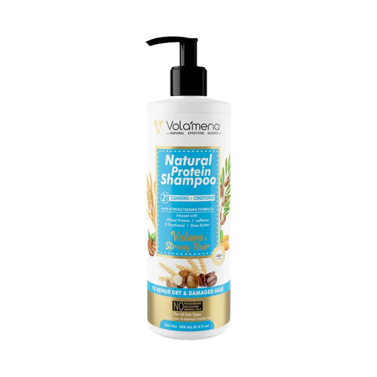 Volamena Natural Protein 2-In-1 Hair Shampoo (250ml)