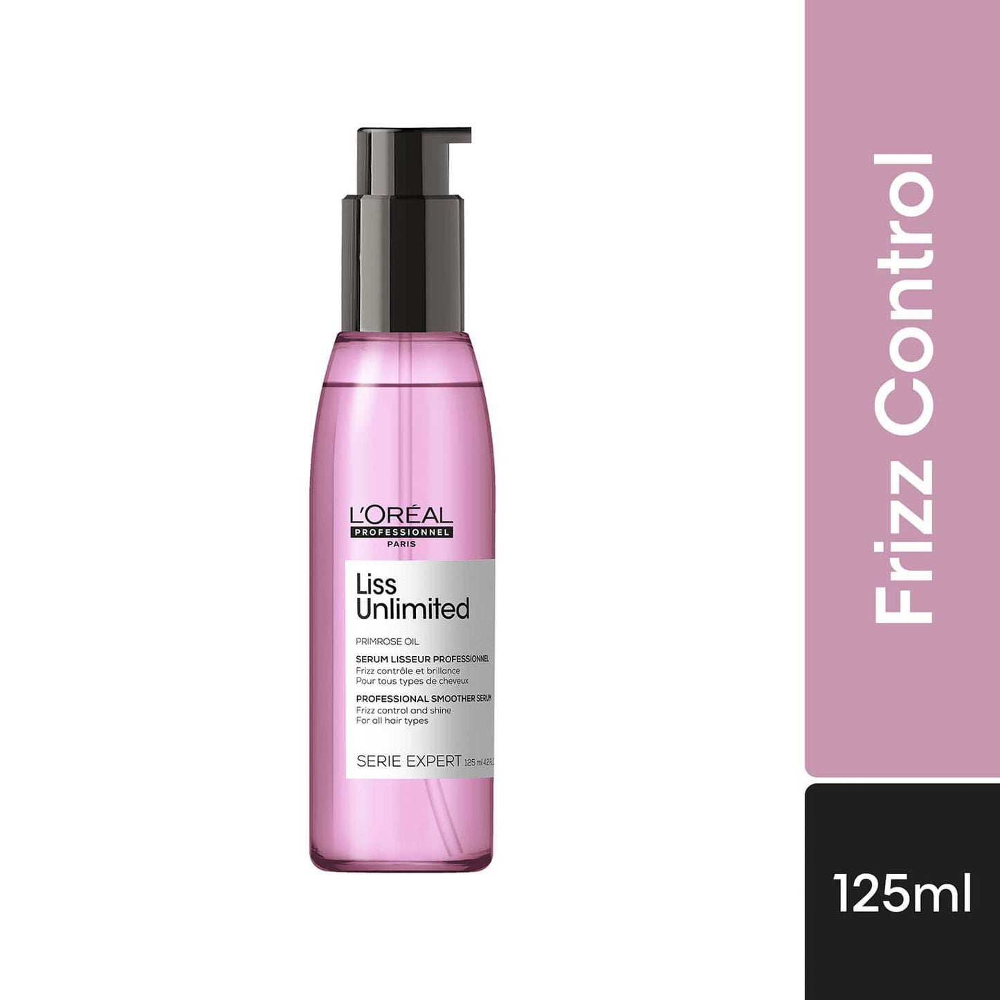 L'Oreal Professionnel Liss Unlimited Leave-In Hair Serum for Frizzy & Unruly Hair (125 ml)