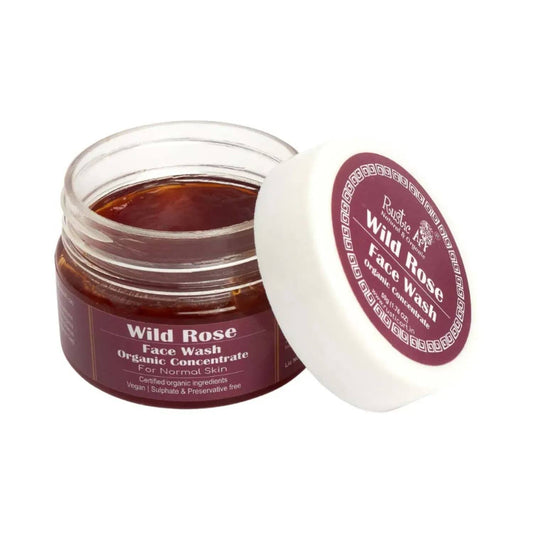 Rustic Art Organic Concentrate Wild Rose Facewash (50g)