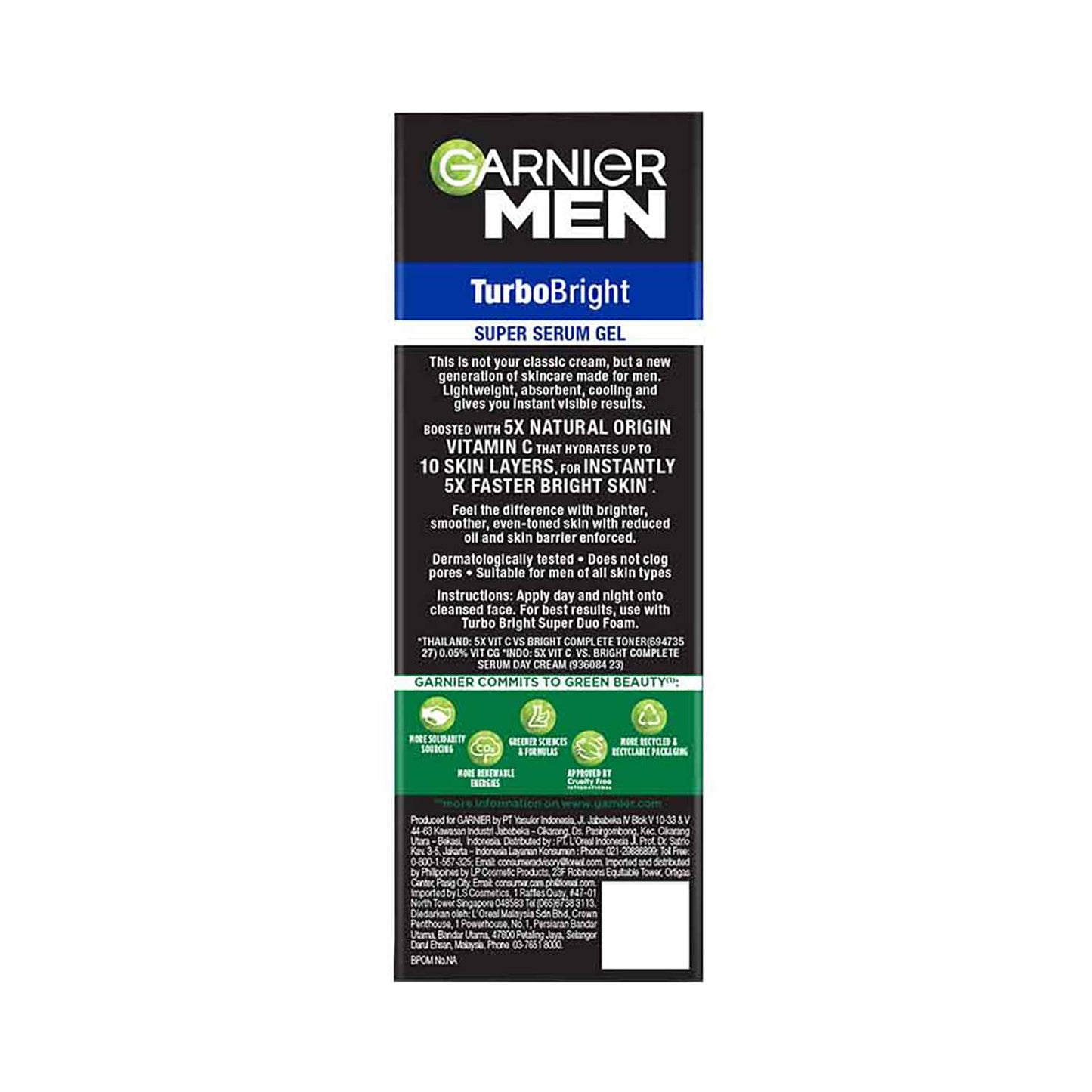 Garnier Men Turbo Bright New Super Serum Gel (30ml)