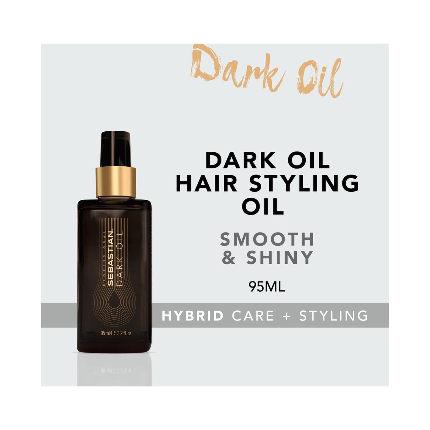 Sebastian Professional Dark Oil Hair Styling Oil (95ml)