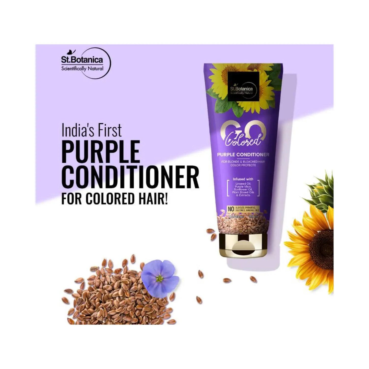 St.Botanica Go Colored Purple Hair Conditioner (200ml)