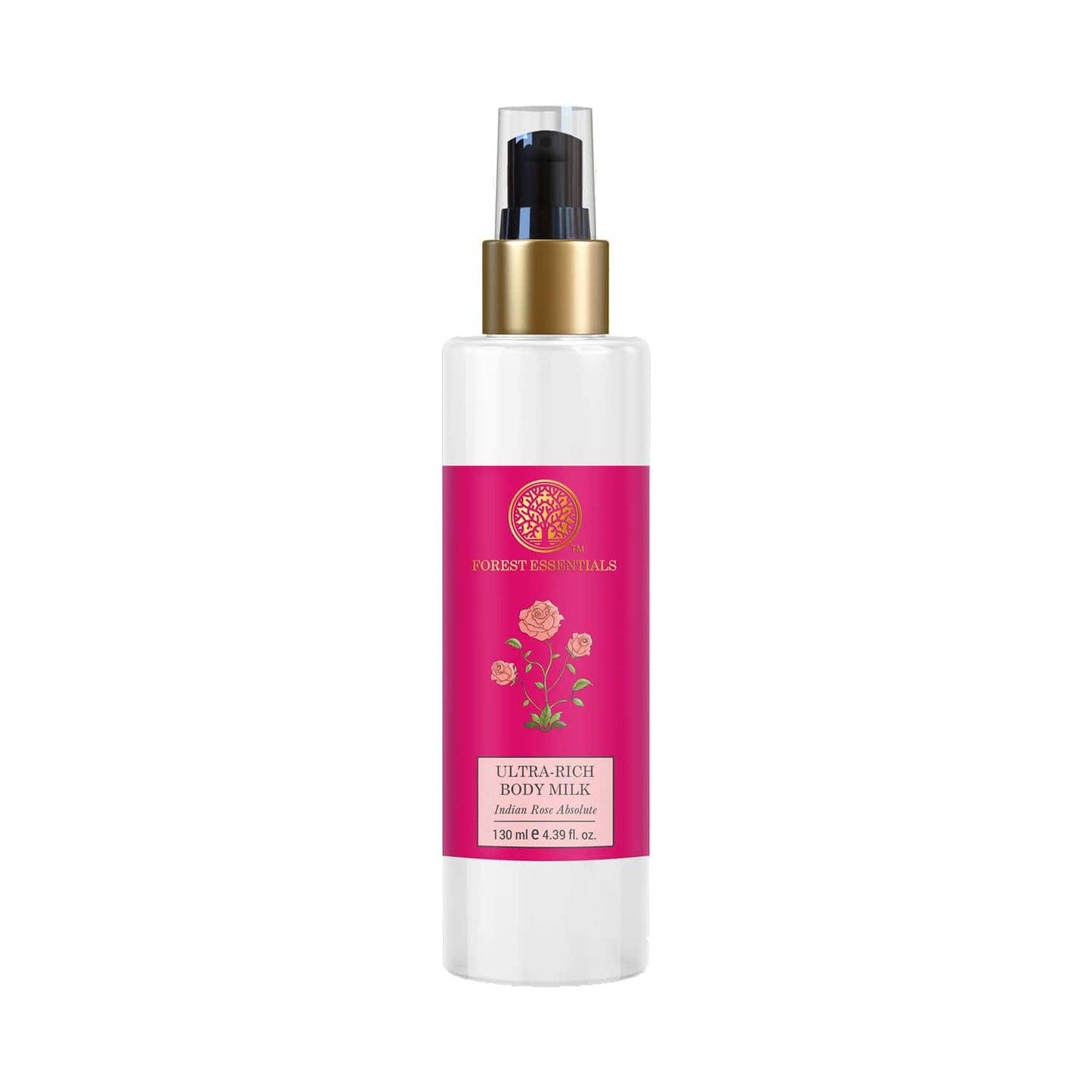 Forest Essentials Indian Rose Absolute Ultra-Rich Body Milk (130ml)