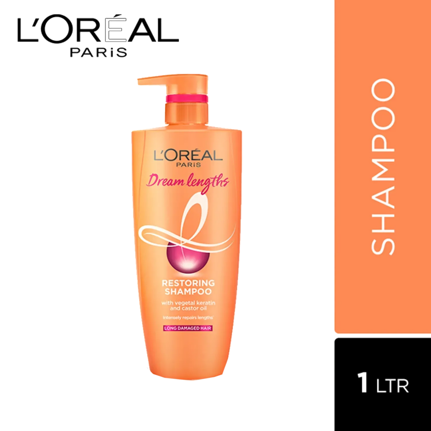 L'Oreal Paris Dream Lengths Shampoo 1 L