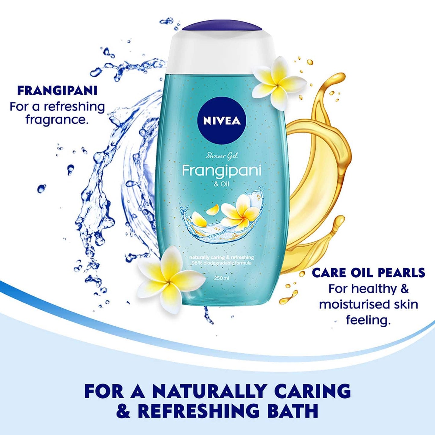 Nivea Frangipani & Oil Body Wash And Shower Gel (250ml)