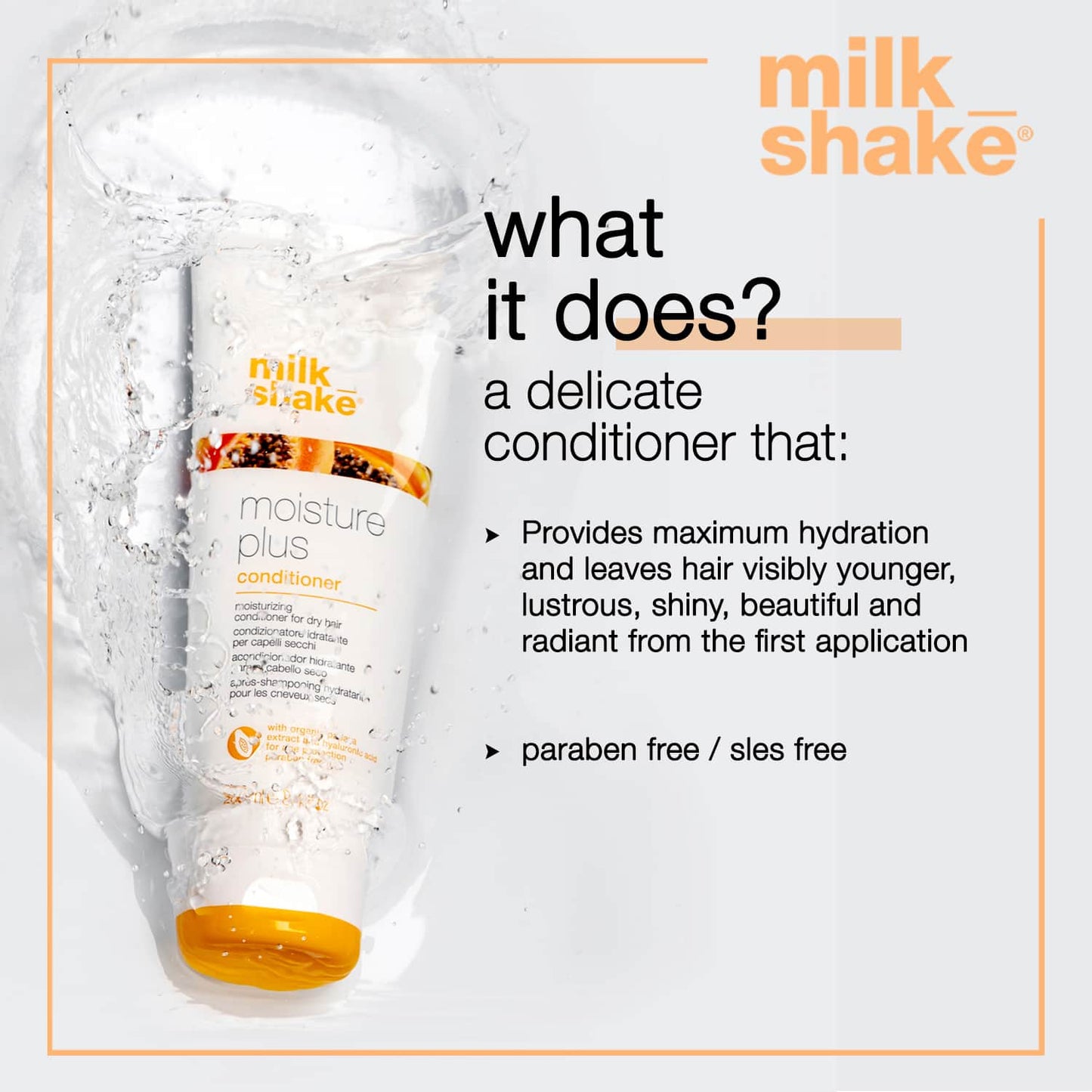 Milk Shake Love Children Moisture Plus Conditioner (250ml)