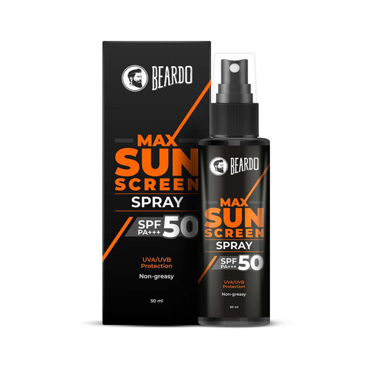 Beardo Max Sunscreen Lotion Spray SPF50 (50ml)