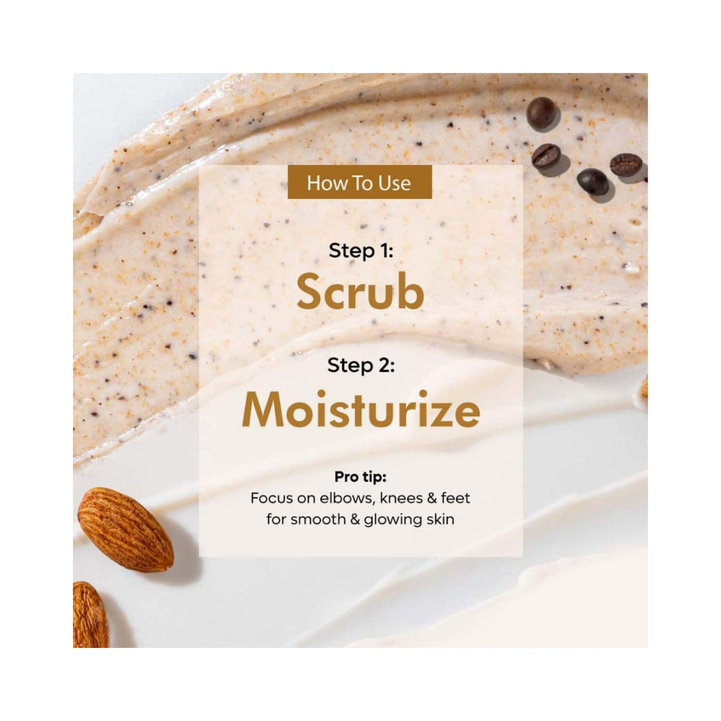 mCaffeine Coffee & Almonds Scrub Moisturize Duo (2Pcs)