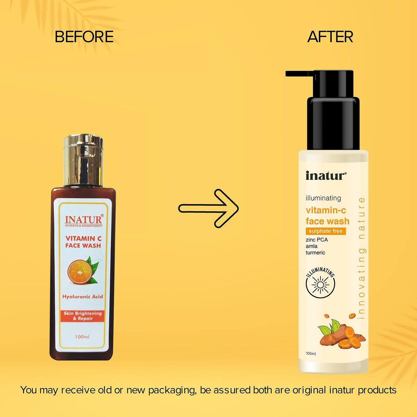 Inatur Vitamin C Face Wash (100ml)