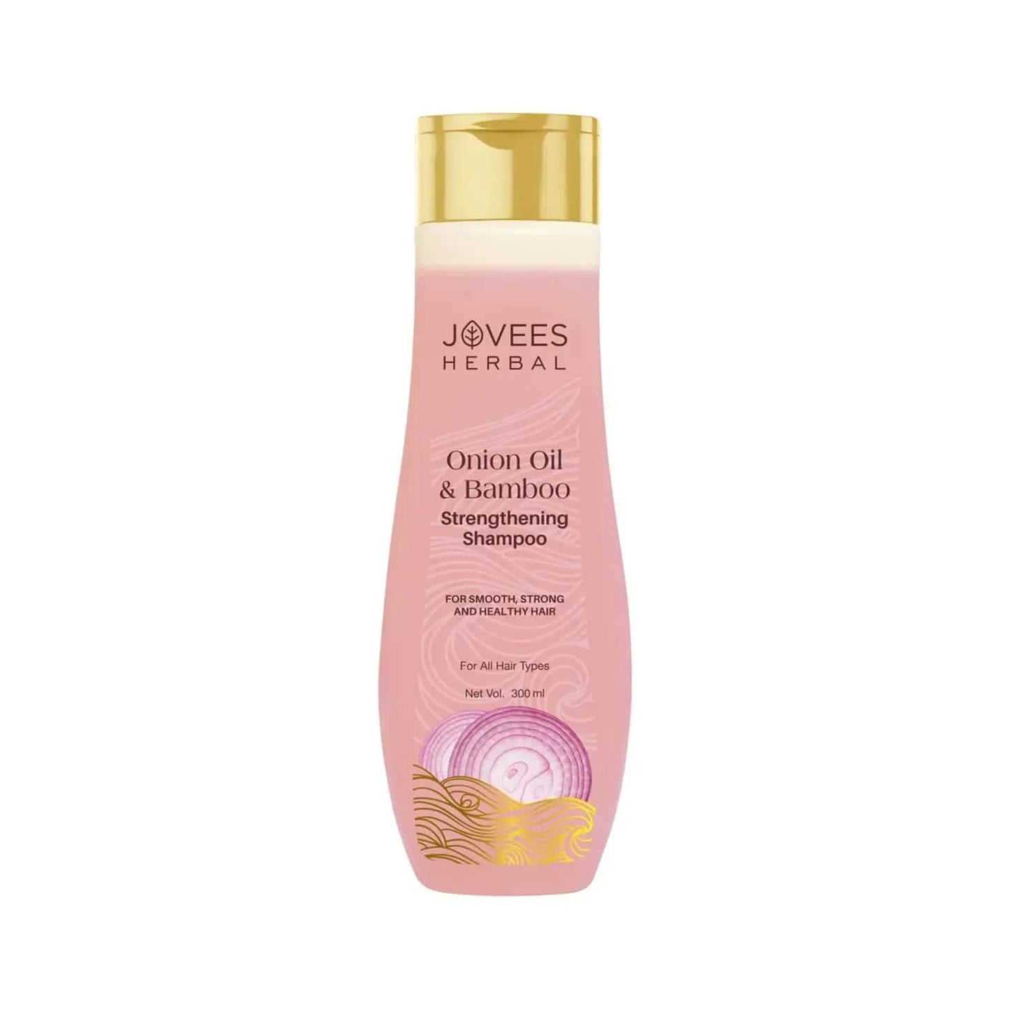 Jovees Red Onion Oil & Bamboo Strengthening Shampoo (300ml)