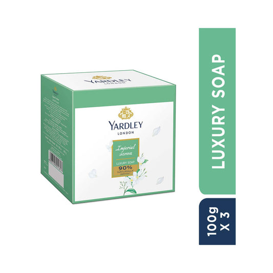 Yardley London Imperial Jasmine Luxury Soap - (3 Pcs)