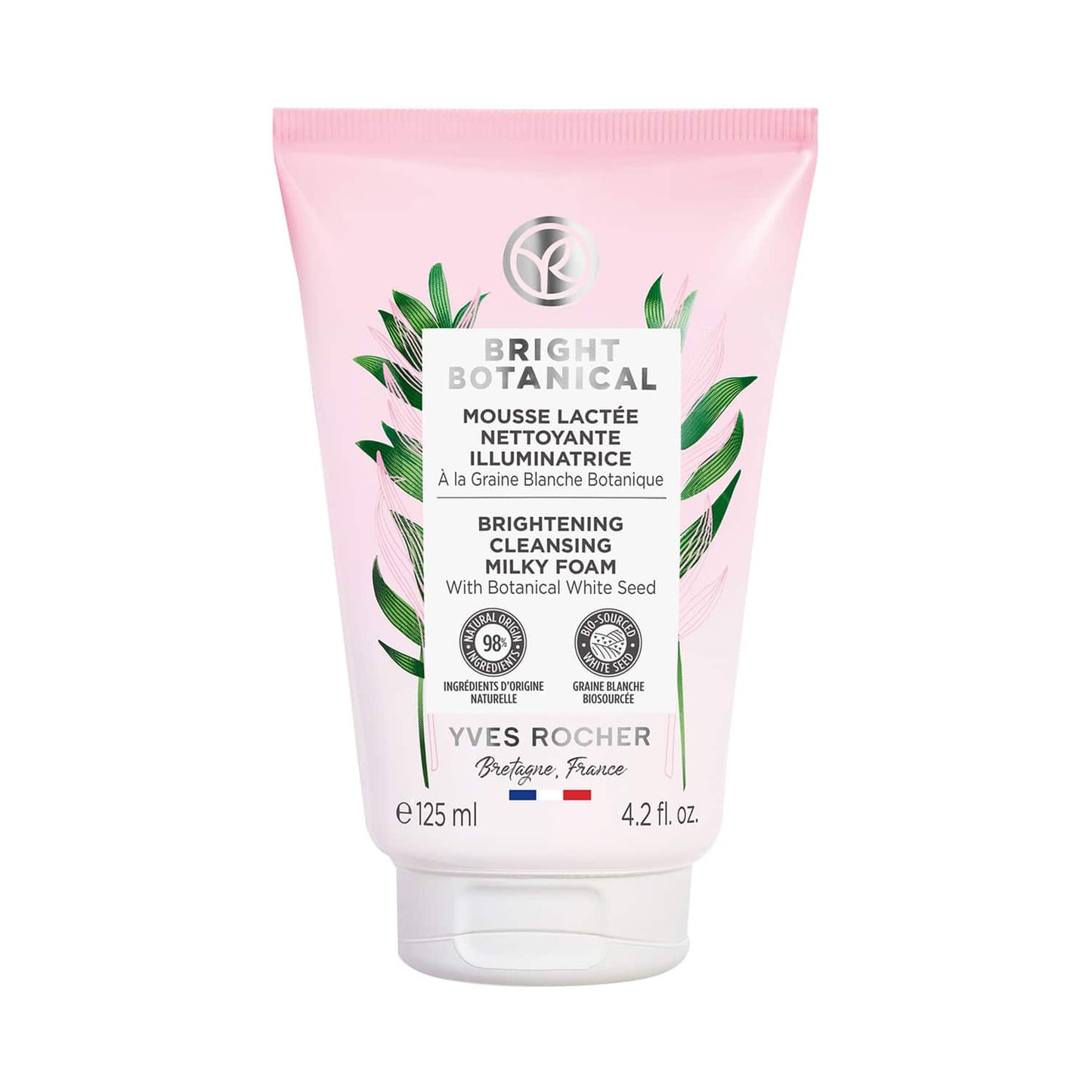 Yves Rocher Bright Botanical Brightening Cleansing Milky Foam (125ml)