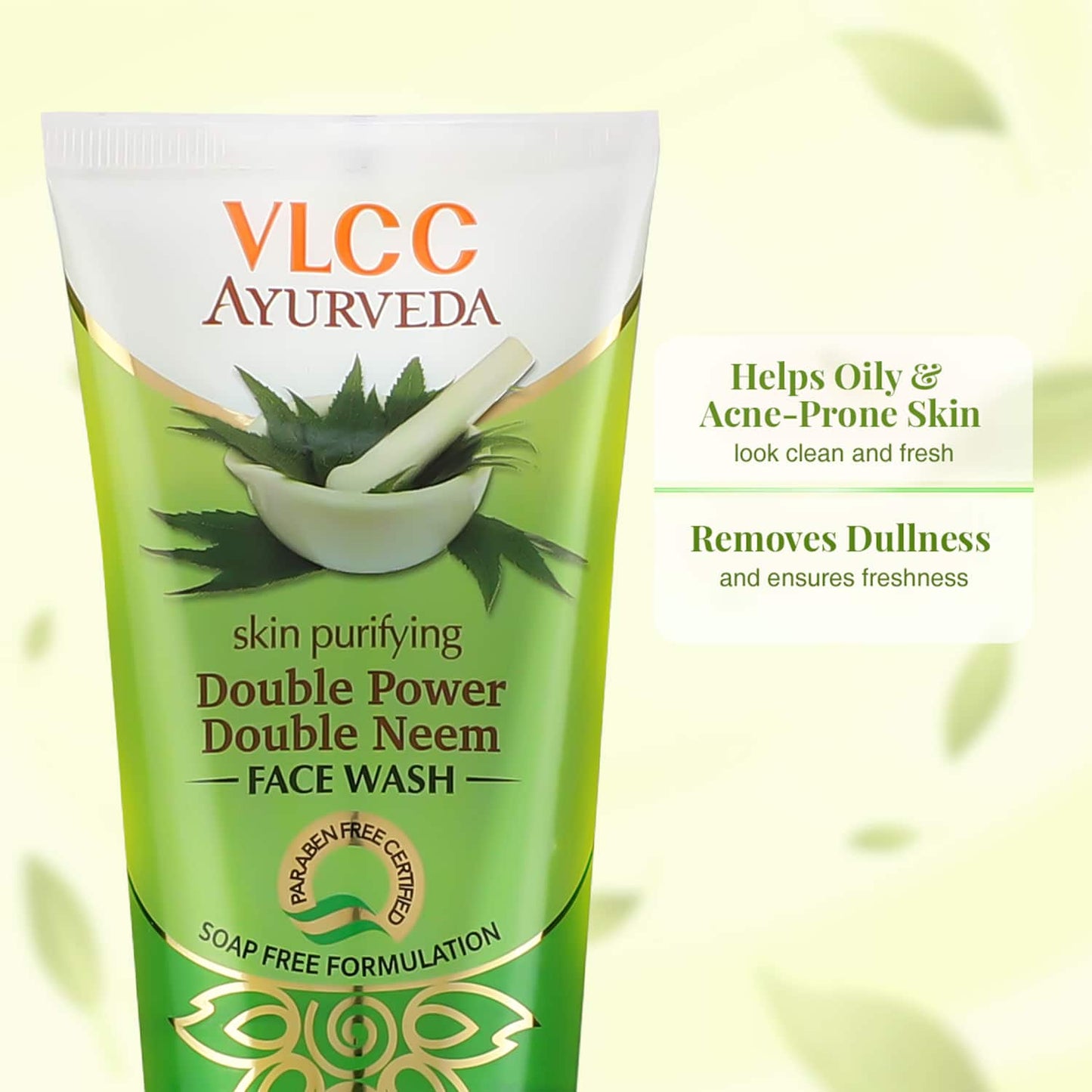 VLCC Double Power Double Neem Skin Purifying Face Wash (100ml)