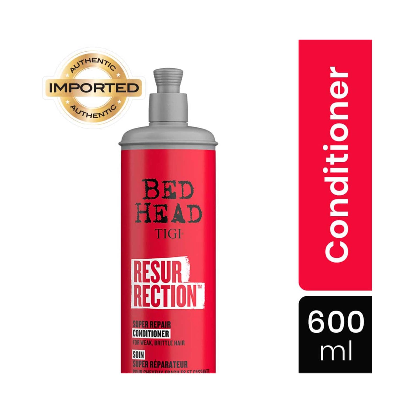 TIGI Bed Head Resurrection Super Repair Hair Conditioner For Damaged Hair (600ml)