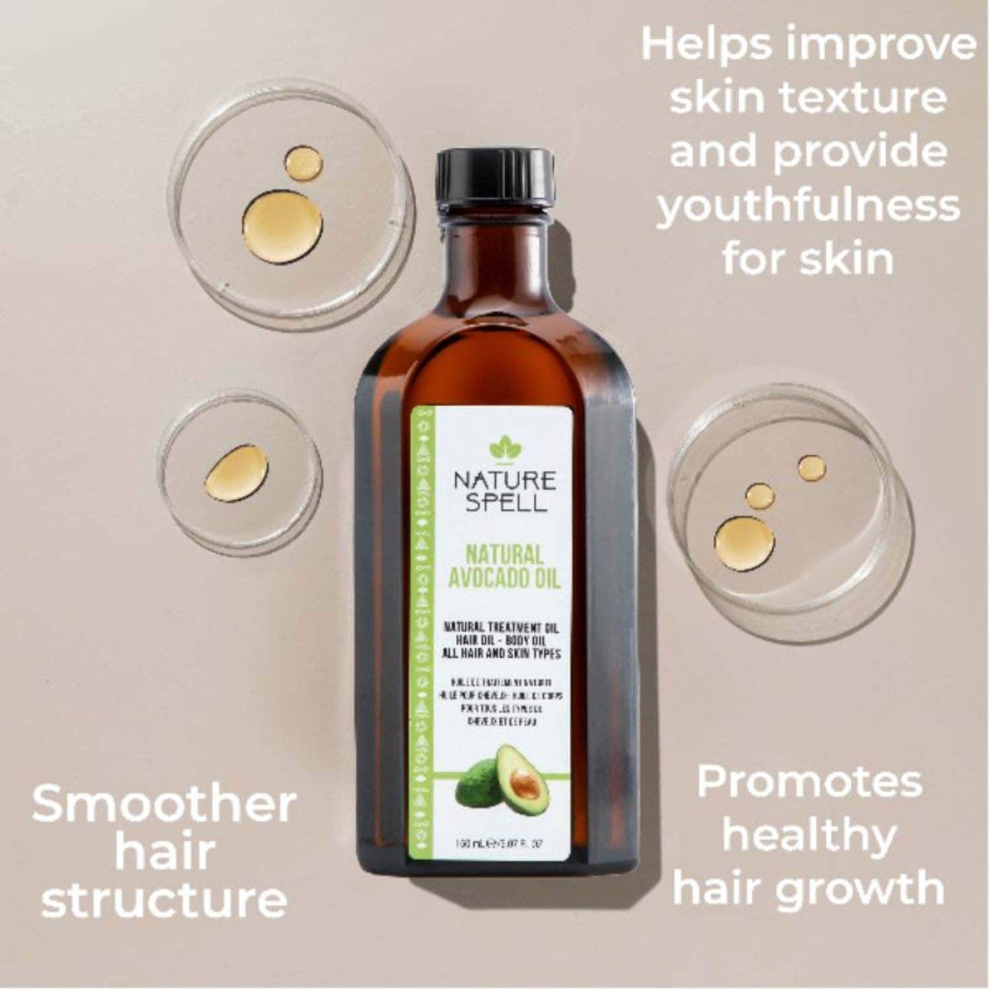 Nature Spell Avocado Hair Oil (150 ml)