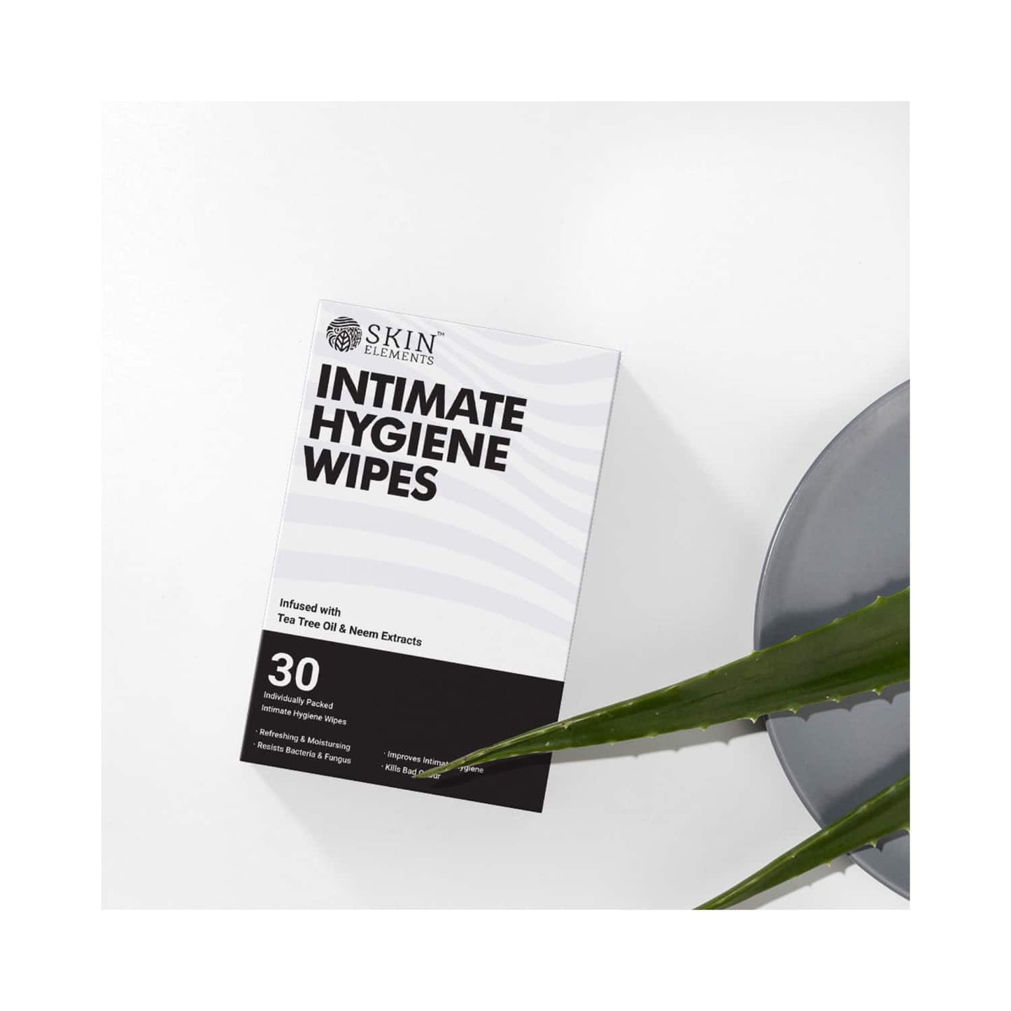 Skin Elements Intimate Hygiene Wipes Set - (30 Pcs)