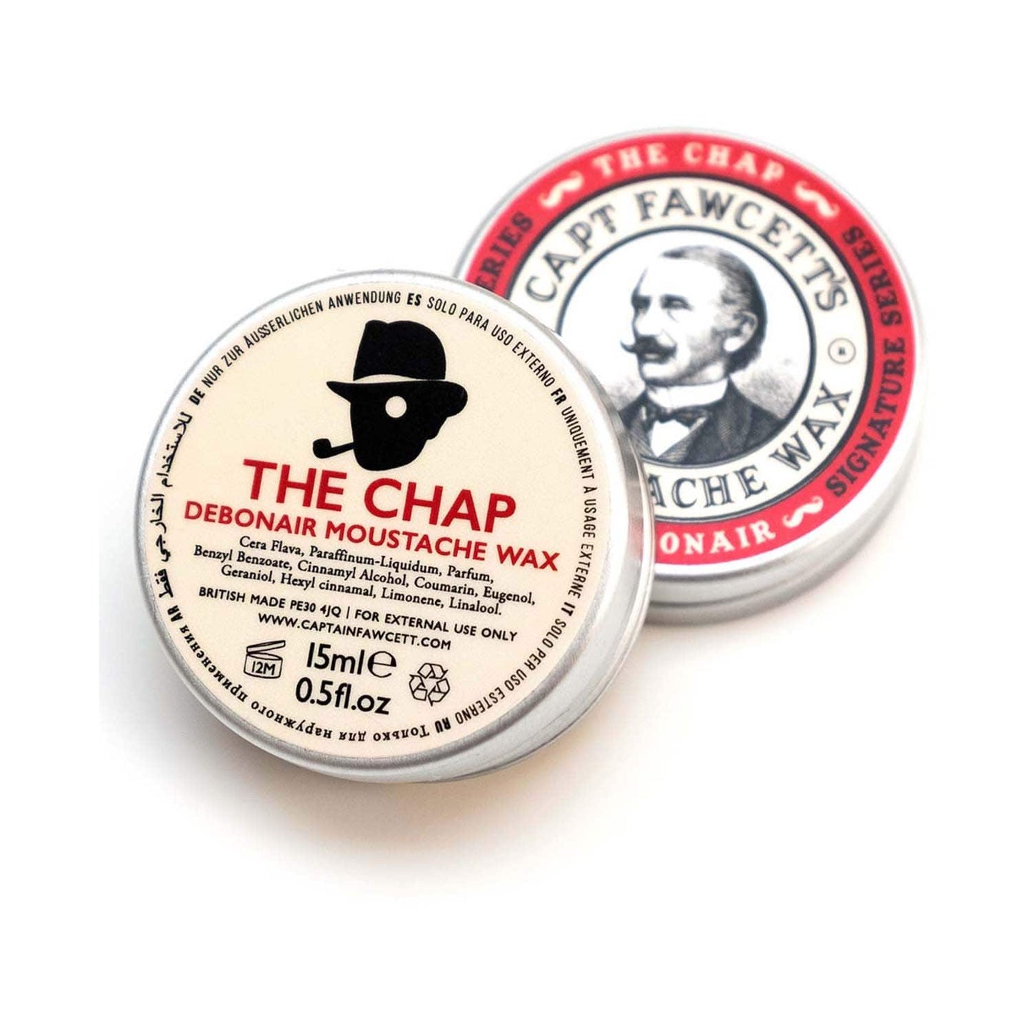 Captain Fawcett The Chap Moustache Wax for Men (15 ml)