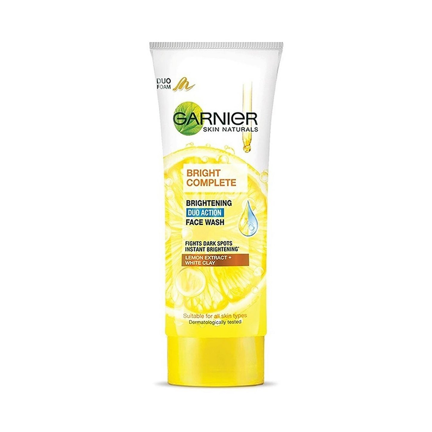 Garnier Bright Complete Brightening Duo Action Face Wash (100g)