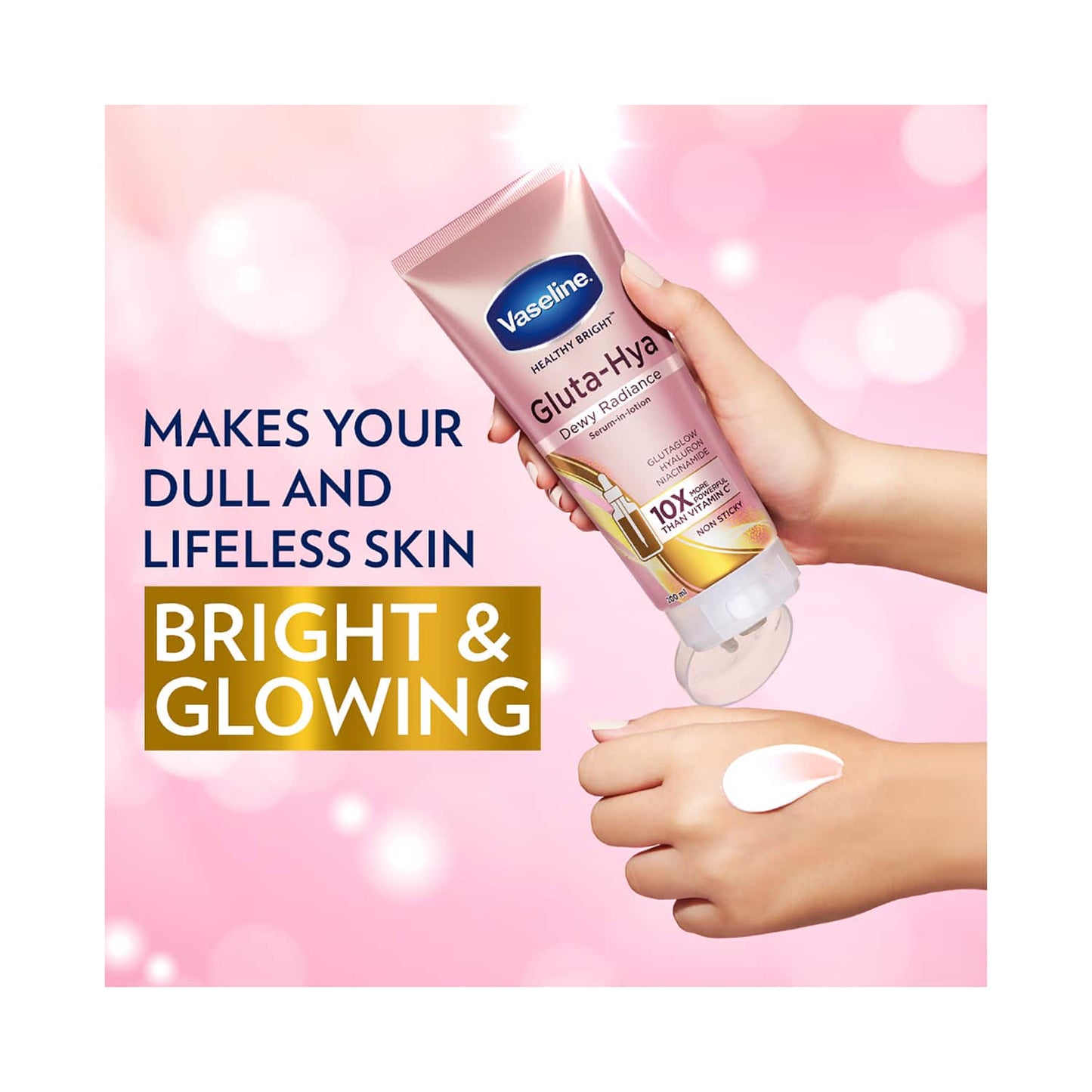 Vaseline Gluta Hya Dewy Radiance Serum-In-Lotion (200ml)