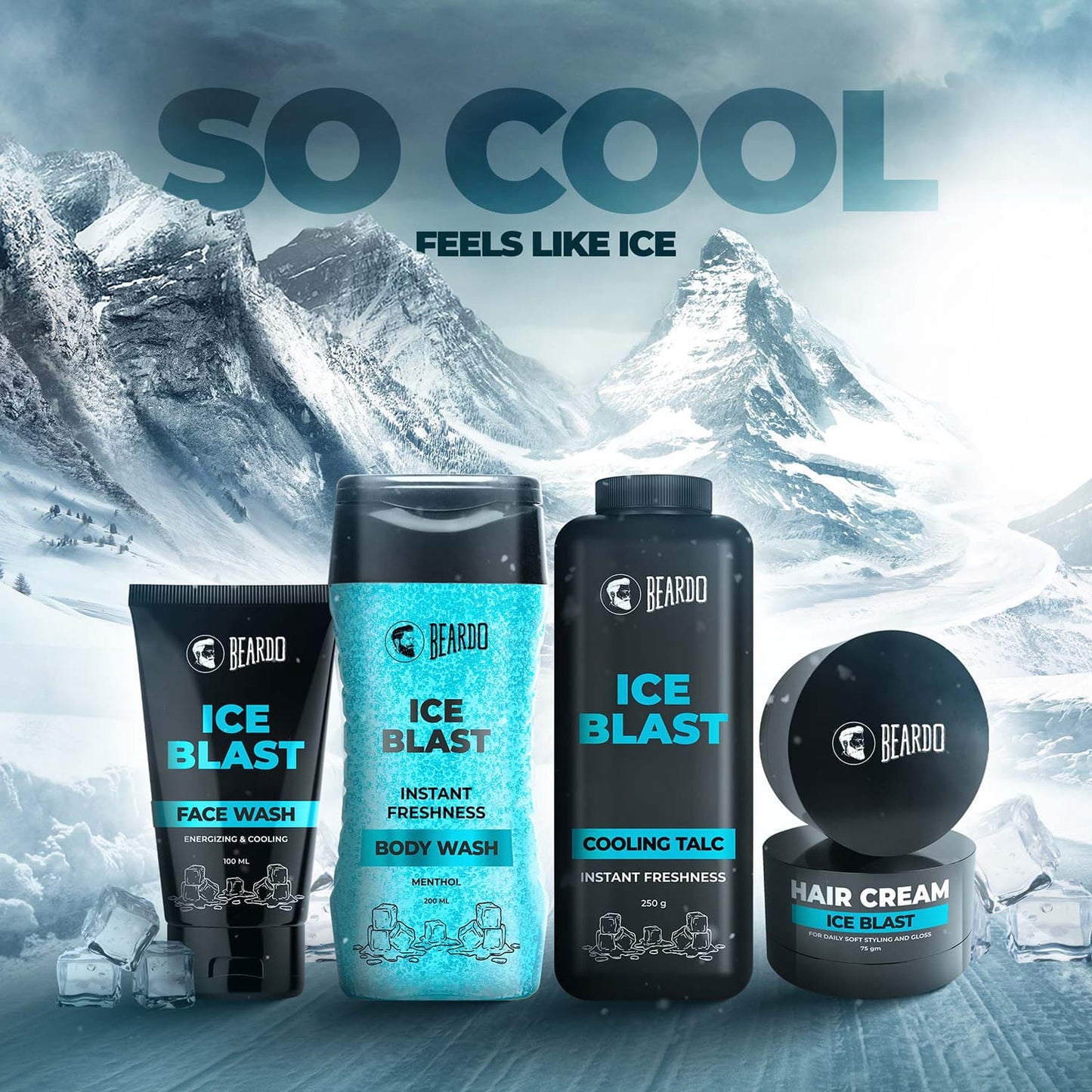 Beardo Ice Blast Face Wash (100ml)