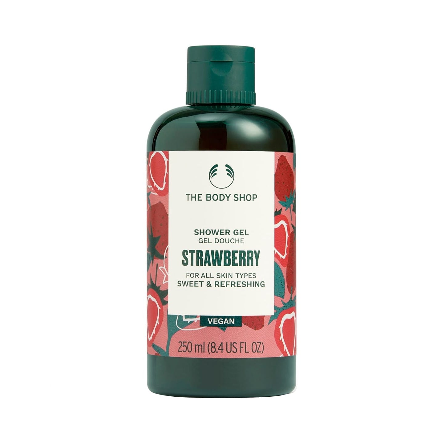 The Body Shop Strawberry Shower Gel & Shower Scrub Combo