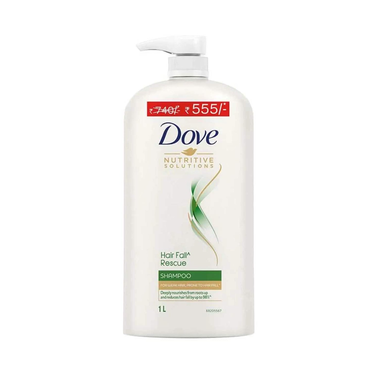 Dove Hair Fall Rescue Hair Shampoo (1000ml)