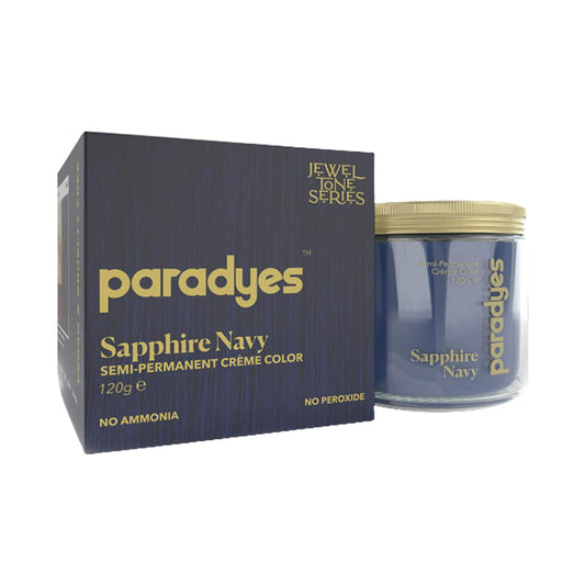 Paradyes Semi-Permanent Classic Hair Color Jar - Sapphire Navy (120g)