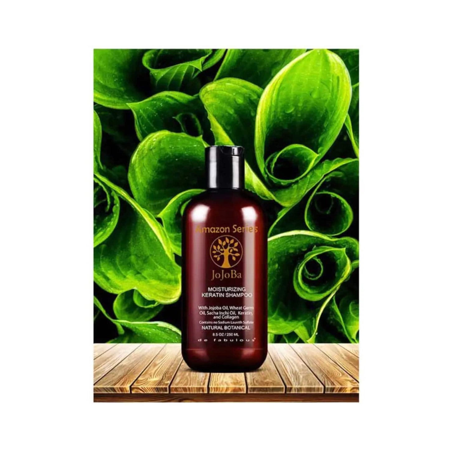 Amazon Series Jojoba Moisturizing Keratin Shampoo (250ml)