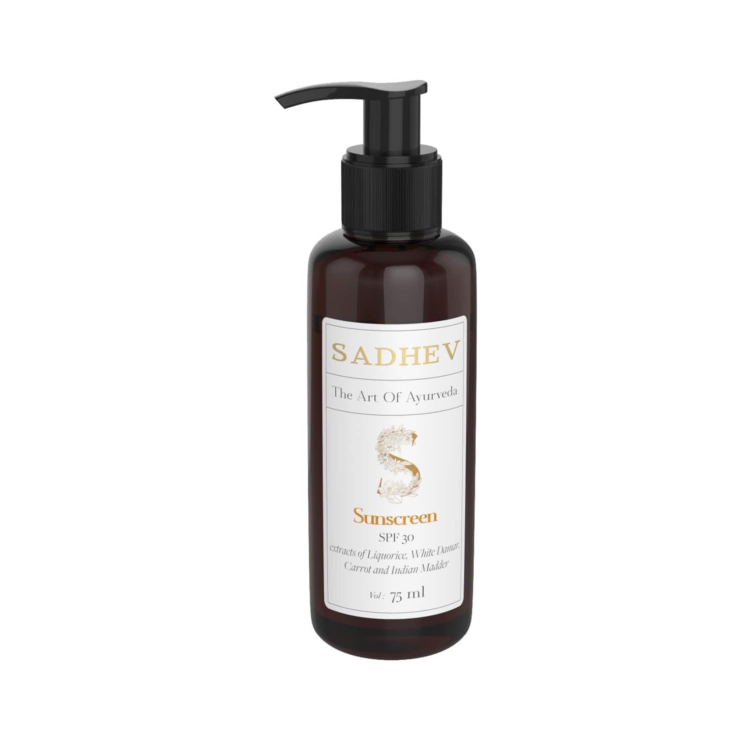 Sadhev Ayurvedic Sunscreen SPF 30 (75ml)