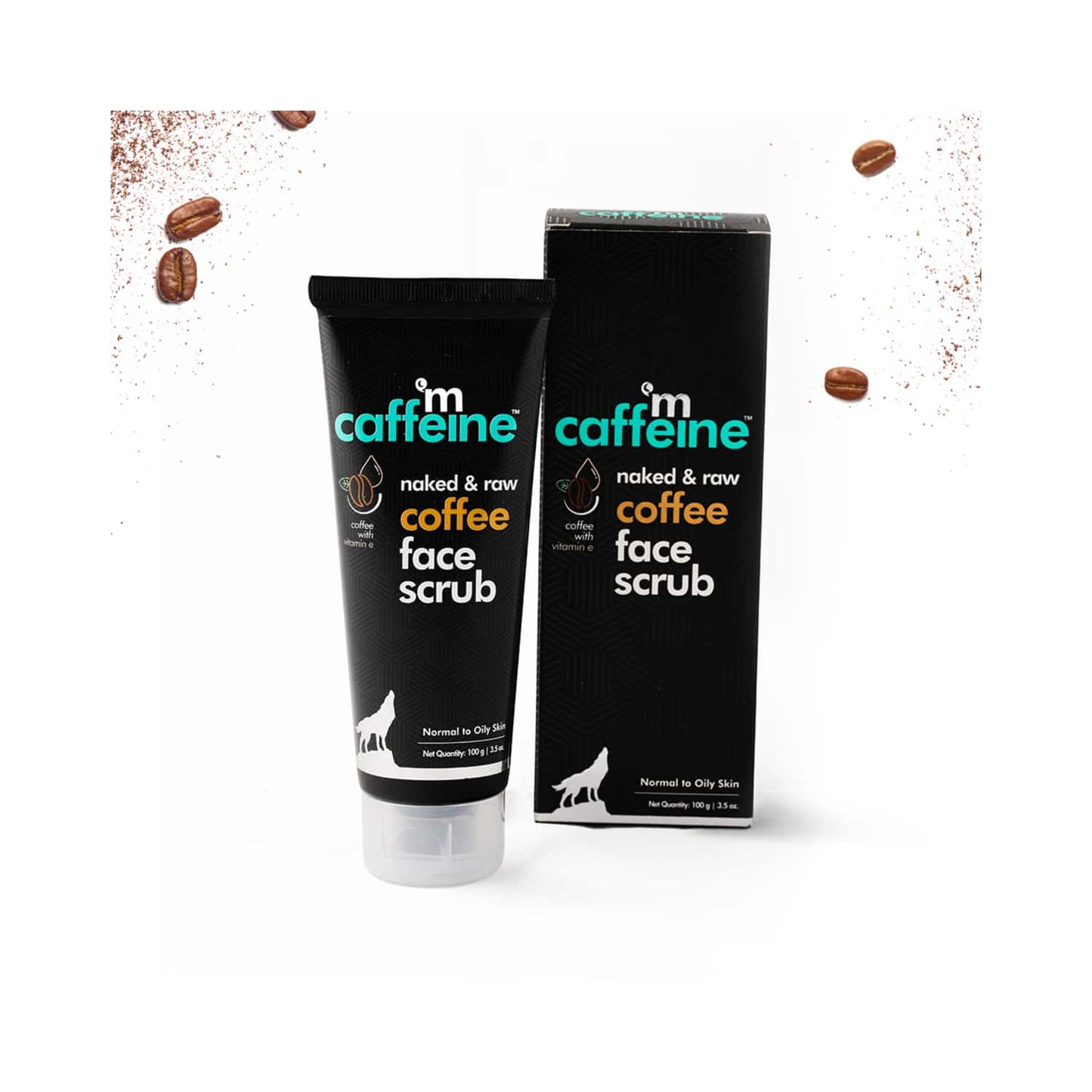 mCaffeine Exfoliating Coffee Face Scrub (2Pcs)