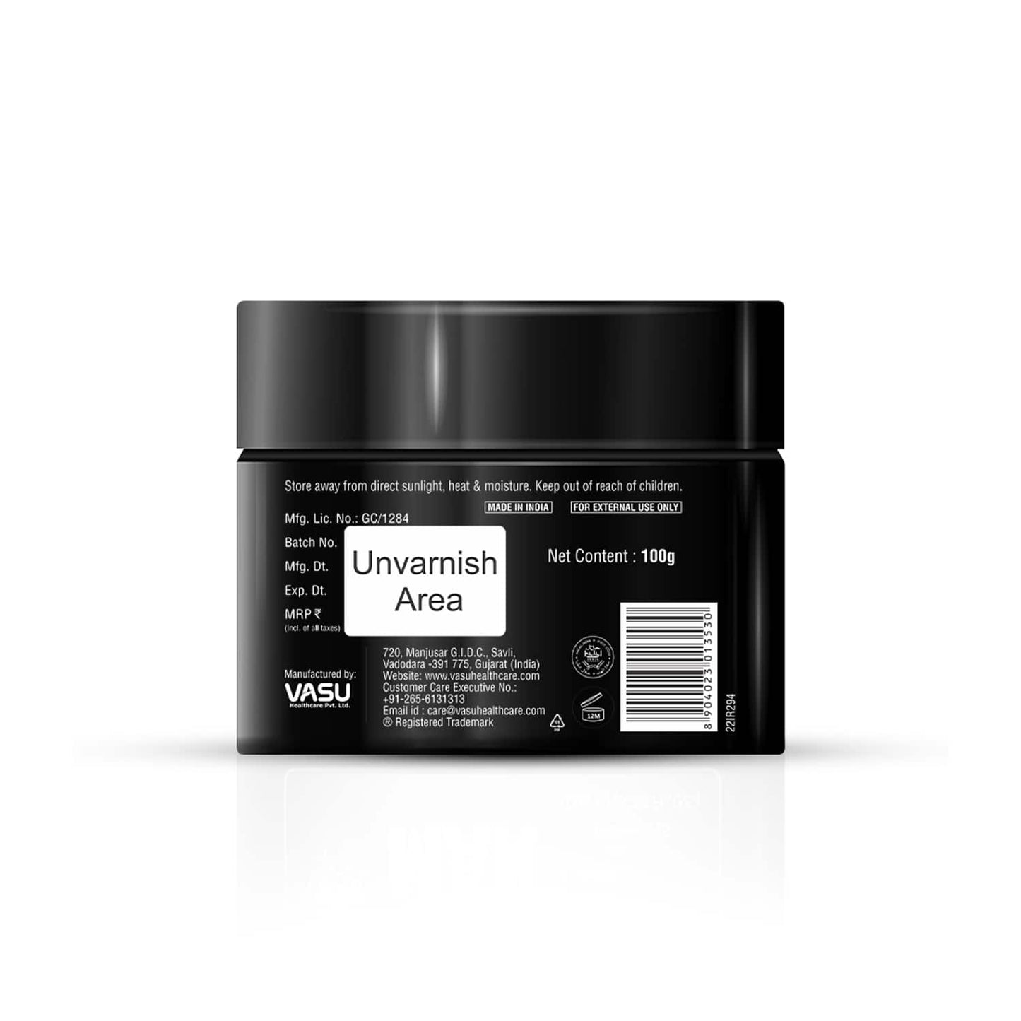 Greeko Man Charcoal Clay Mask (100g)