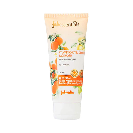 Fabessentials by Fabindia Vitamin C Citrus Fruits Facewash (100ml)