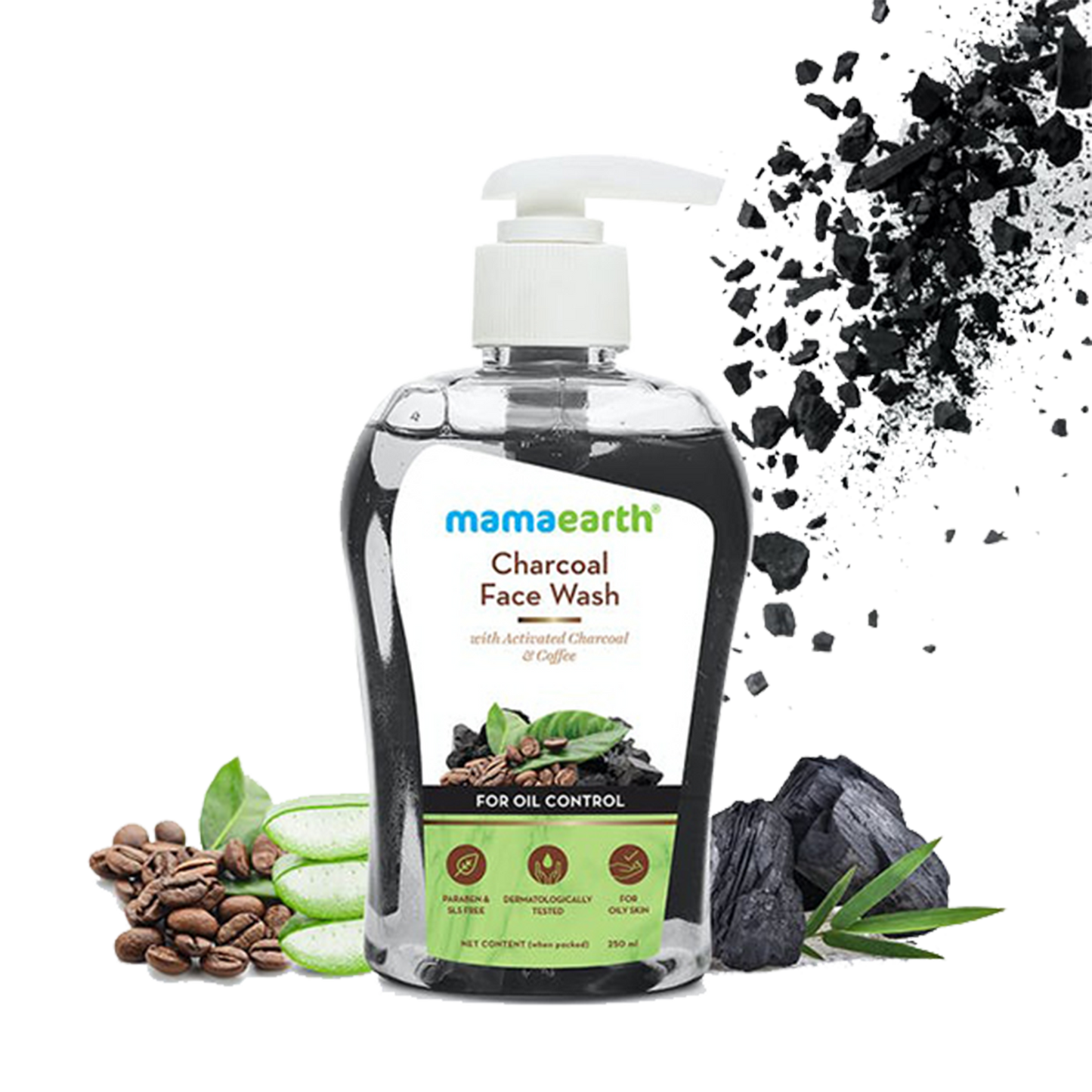 Mamaearth Charcoal Face Wash (250ml)