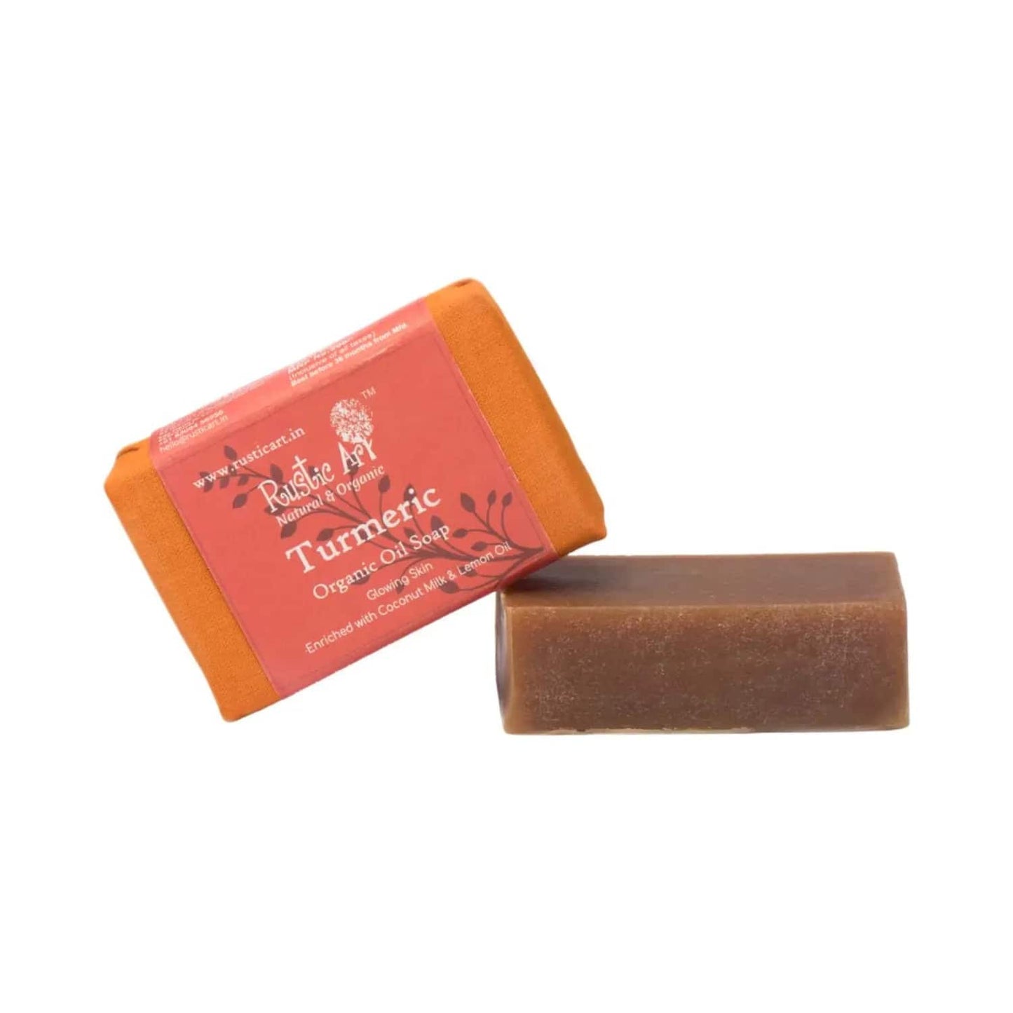 Rustic Art Organic Turmeric Soap (100g)