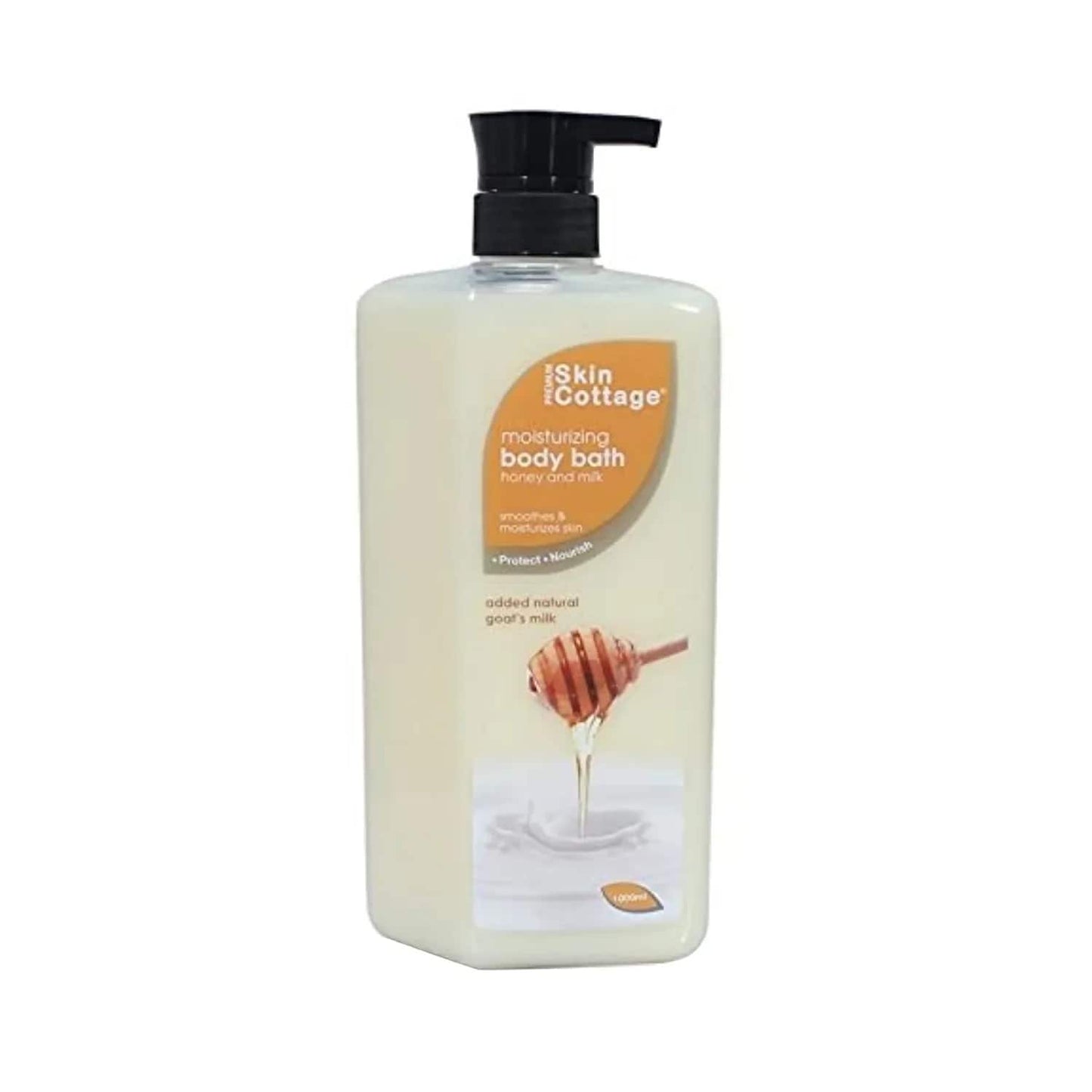 SKIN COTTAGE Moisturizing Honey & Milk Body Bath (1000ml)