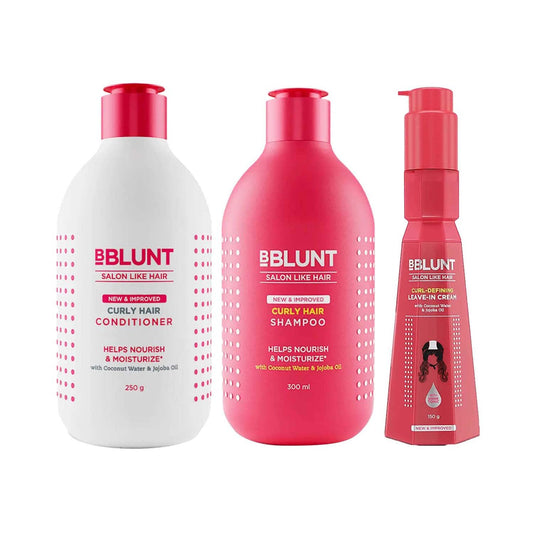 BBlunt Curly Defining Kit