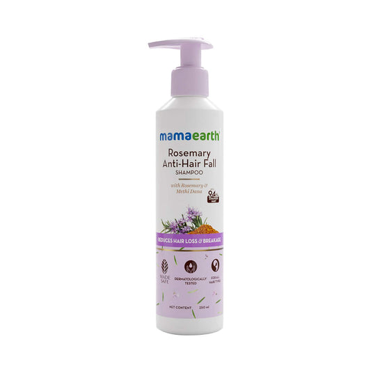 Mamaearth Rosemary Anti-Hair Fall Shampoo With Rosemary & Methi Dana (250ml)