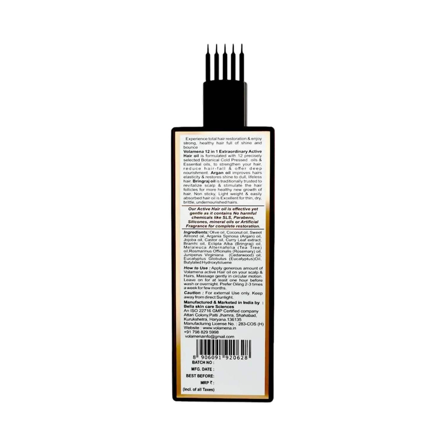 Volamena 12-In-1 Extraordinary Active Hair Oil (100ml)