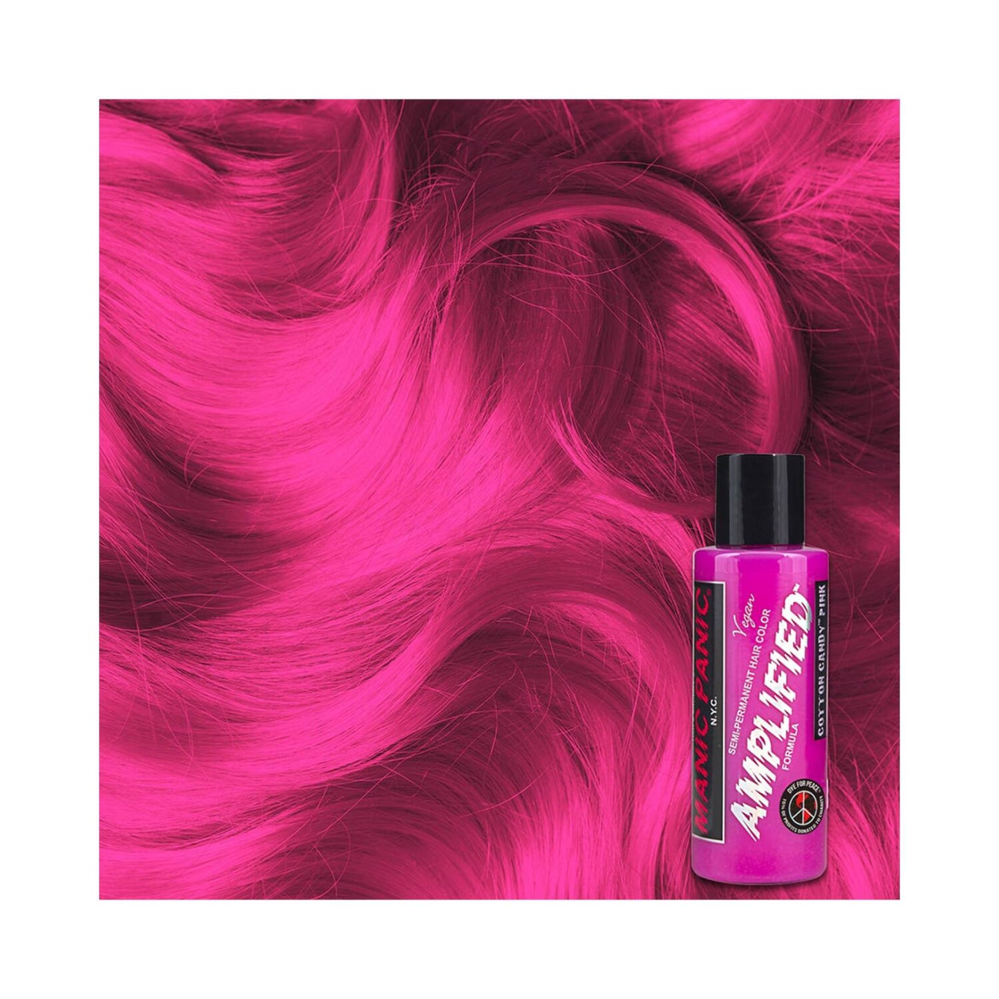 Manic Panic Amplified Semi Permanent Hair Color - Cotton Candy (118ml)