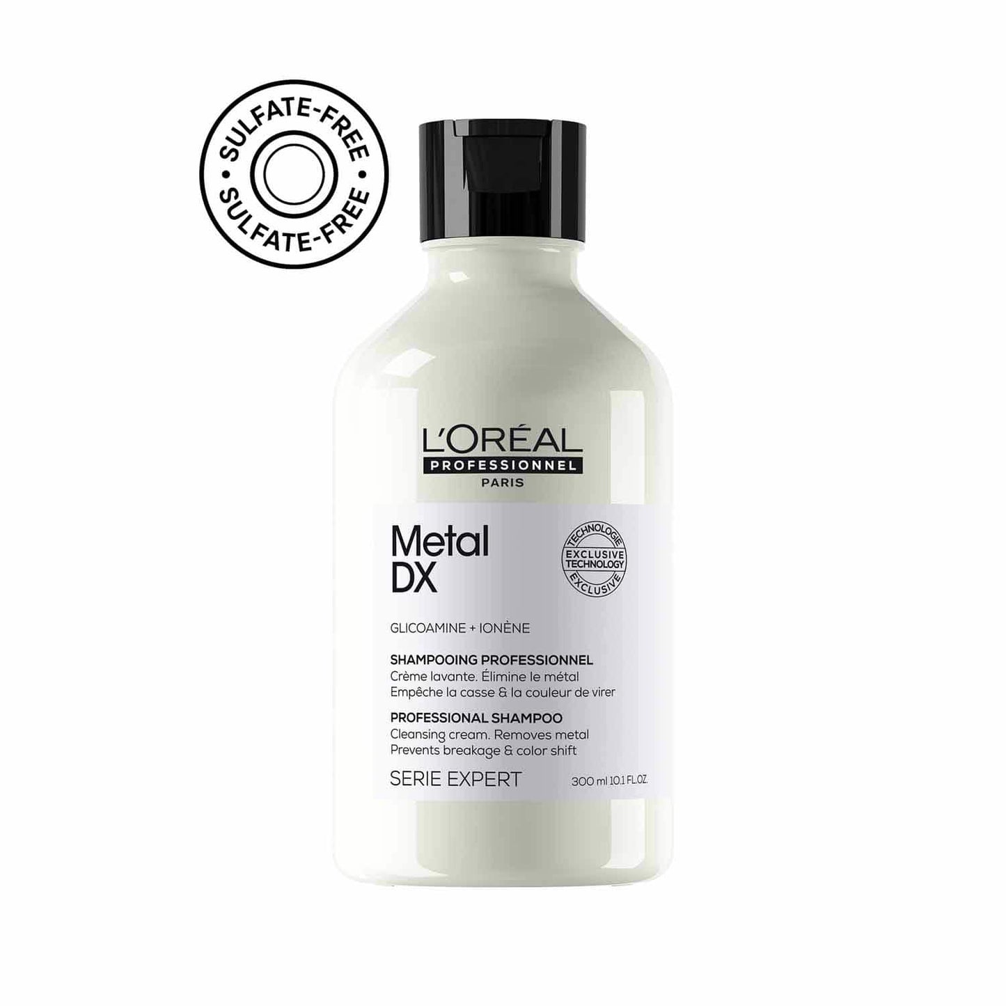 L’Oréal Professionnel Metal DX Anti-Metal Cleansing Cream Shampoo For Hair Breakage (300 ml)