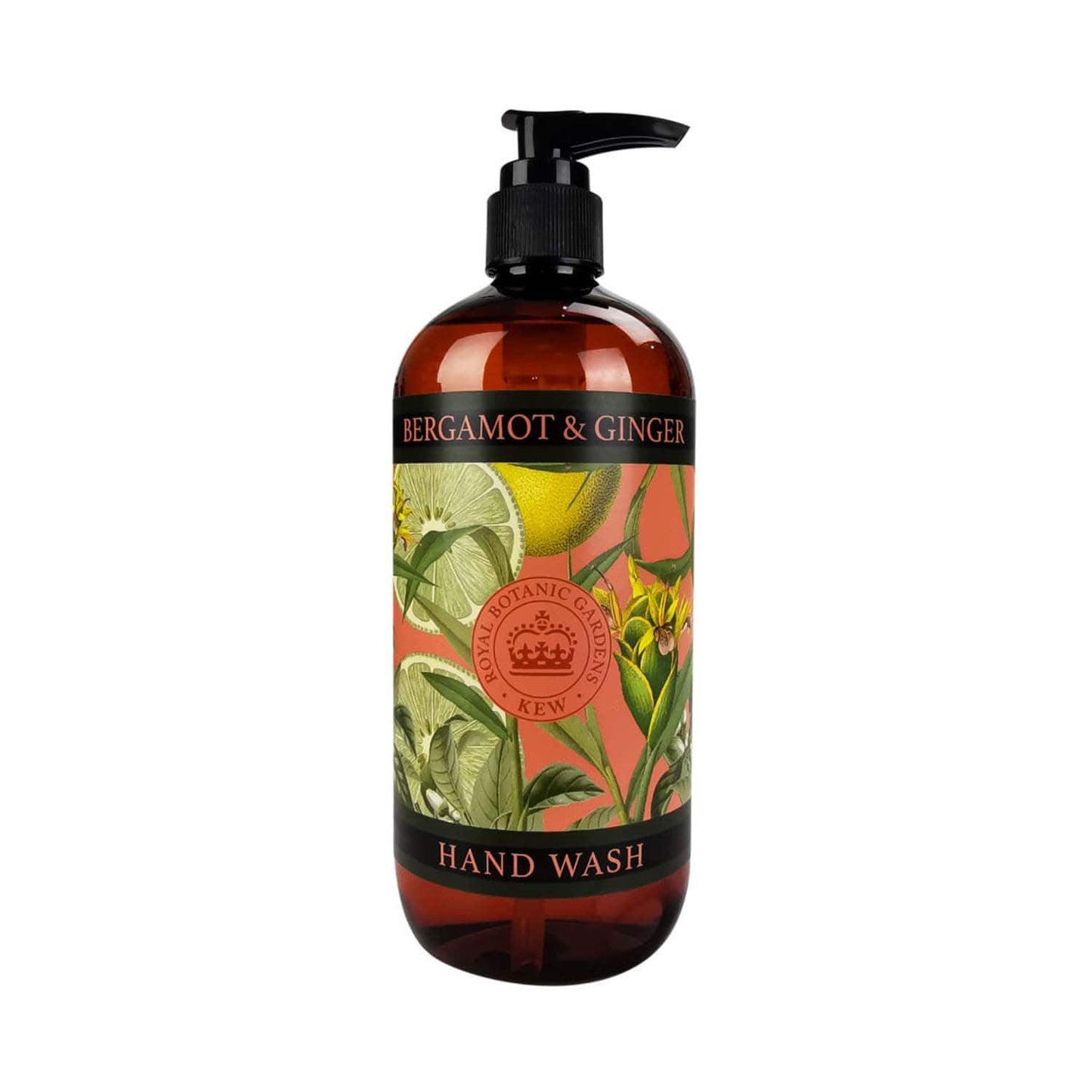 The English Soap Company Royal Botanic Gardens Kew Bergamot & Ginger Hand Wash (500ml)