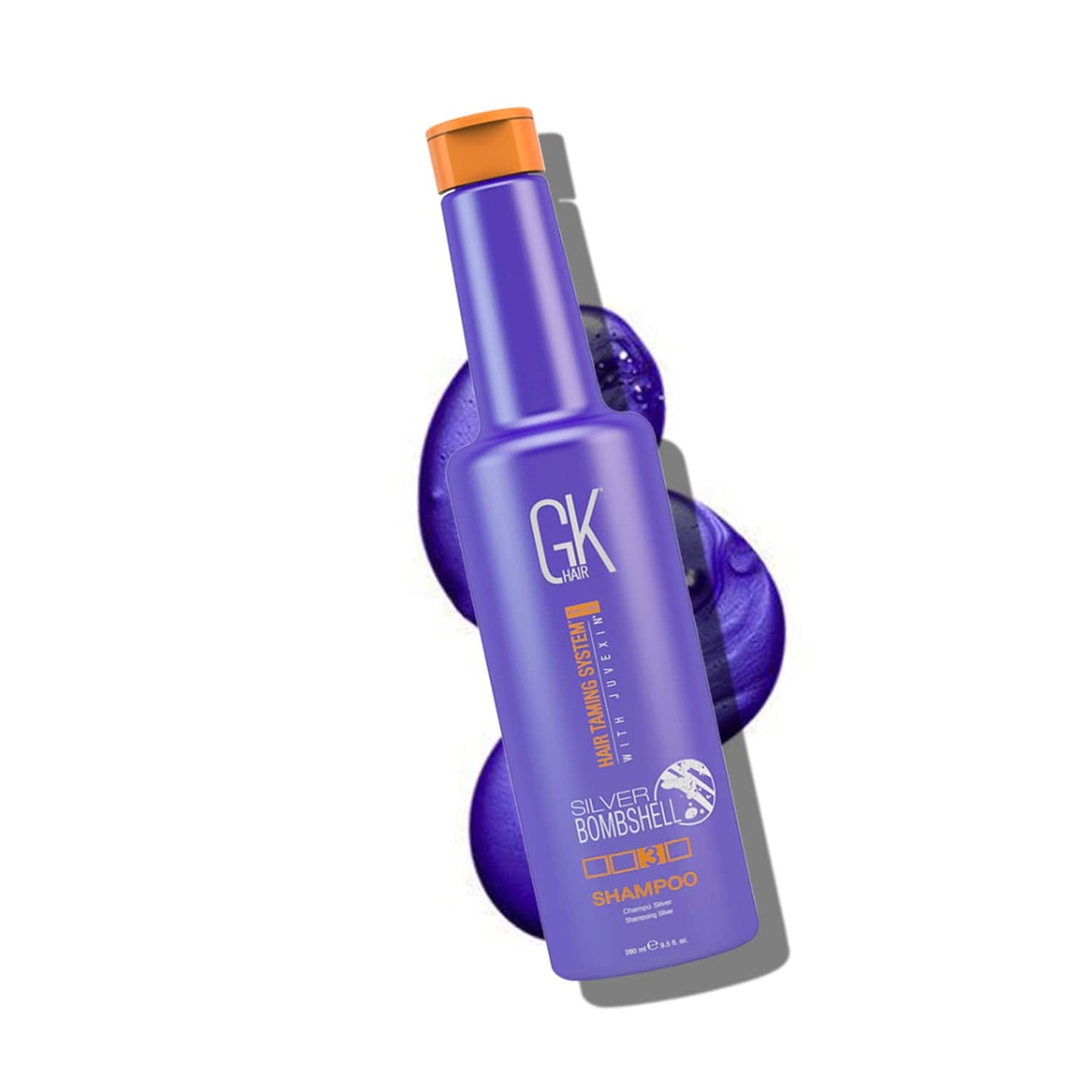 GK Hair Silver Bombshell Shampoo (280ml)